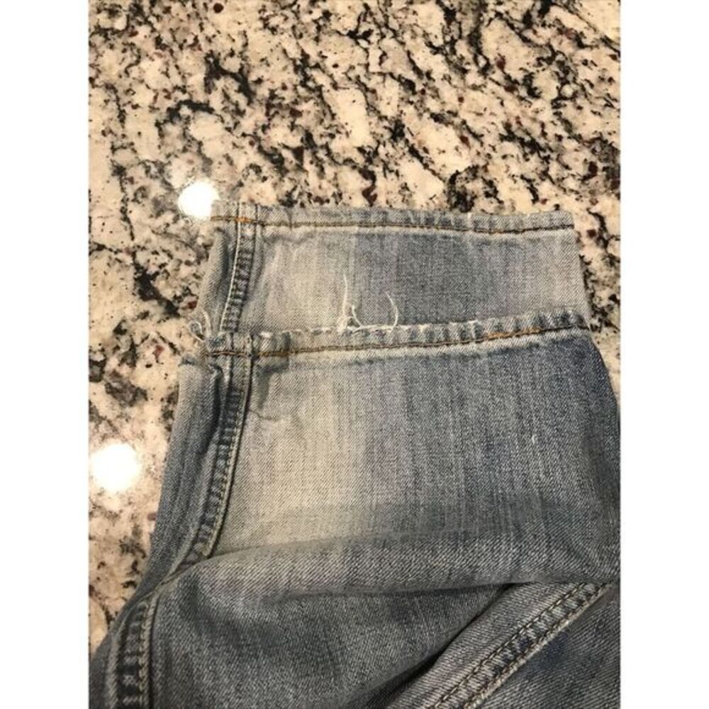 Cremieux‎ Men's Blue Denim Jeans Straight Leg Comfort Cotton Stretch Size 33x32 - Picture 4 of 12